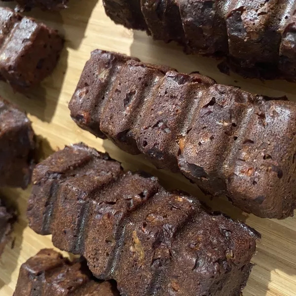 Fondant au chocolat à la carotte