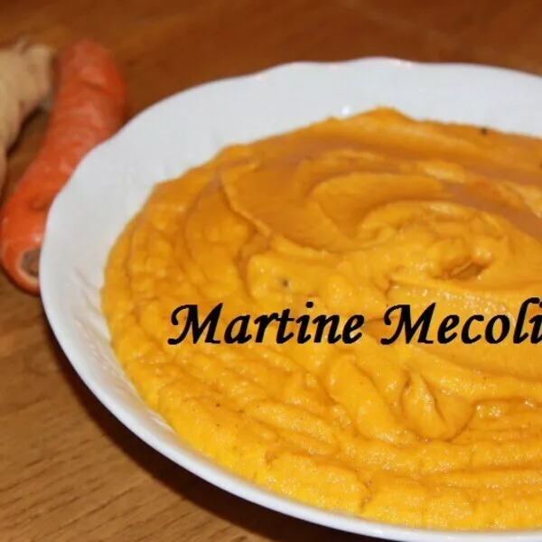 Purée de carottes et de panais à l'estragon sans cook'in