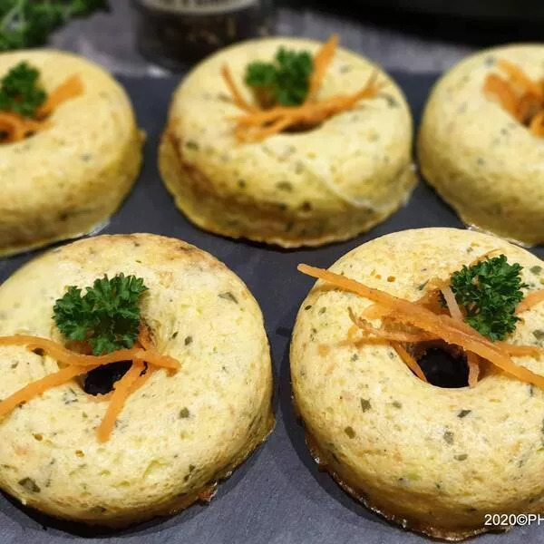 Donuts moelleux aux légumes