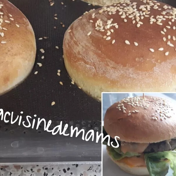 Mes pains pour Hamburgers Maison