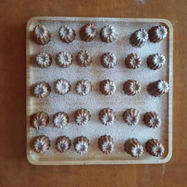 Mini cannelés au carambar