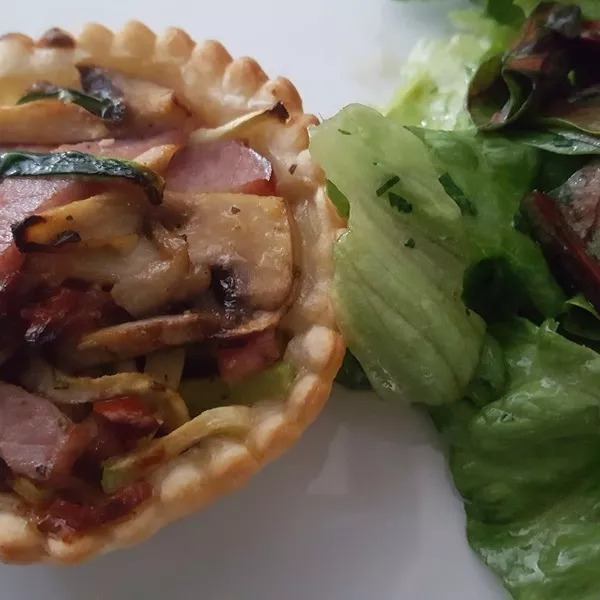 Tartelettes aux Légumes Marinés