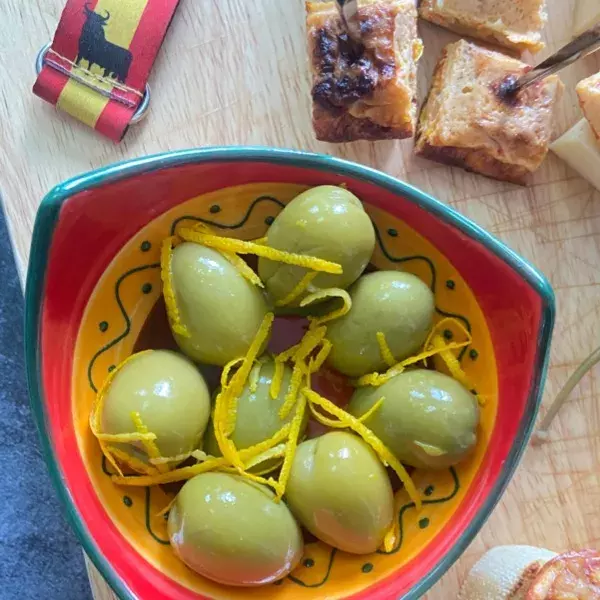 Olives  à l'orange et au citron sous Be Save