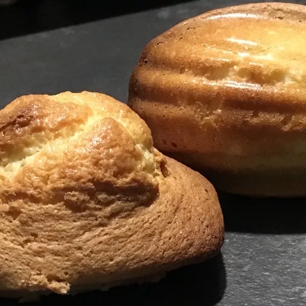 Madeleines bien bossues