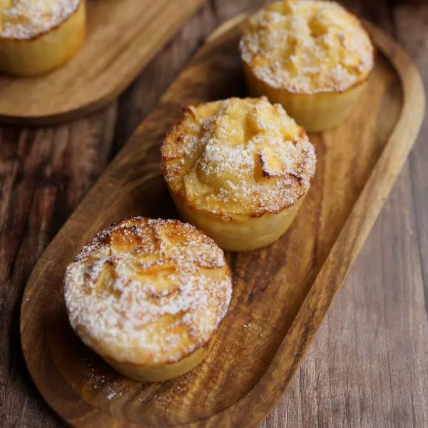 Mini-clafoutis à la pomme