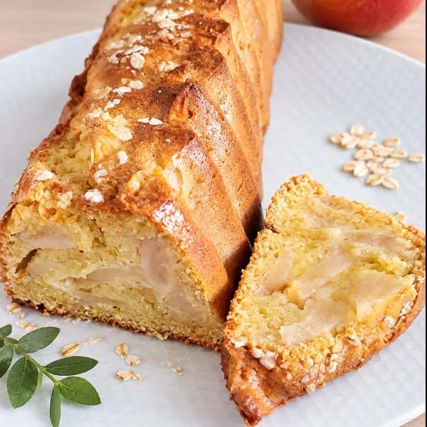Cake cannelé pommes avoine