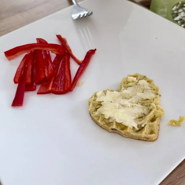 Gaufre géante avec Rose - Chez Nanou