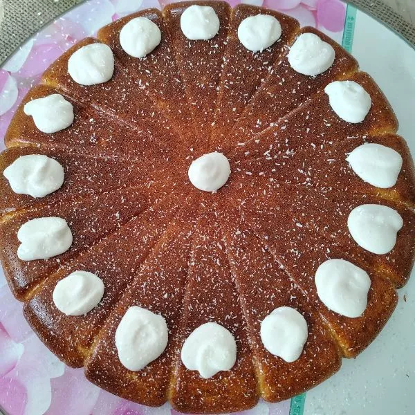 Moelleux à la noix de coco et lait de coco