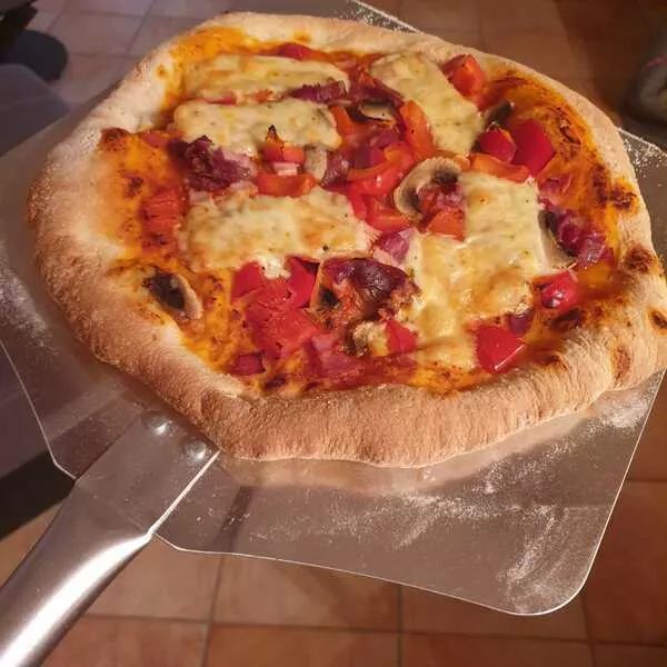 Ma pâte à pizza à la semoule