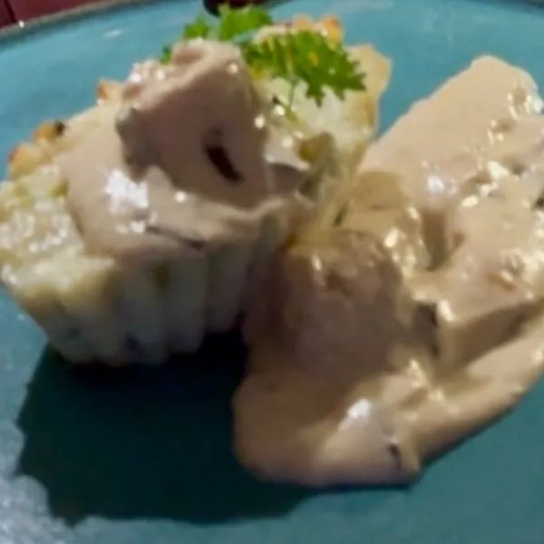 Moelleux cannelés de Saint -Jacques et poireaux - Chez Nanou
