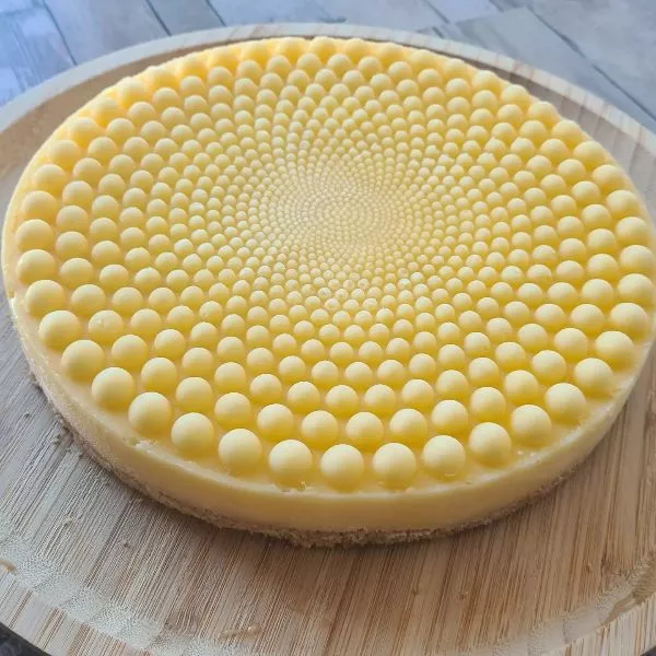 Tarte citron sur biscuit noisette
