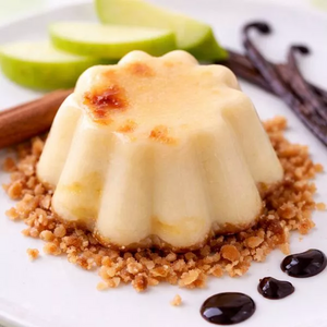 Entremets pomme vanille