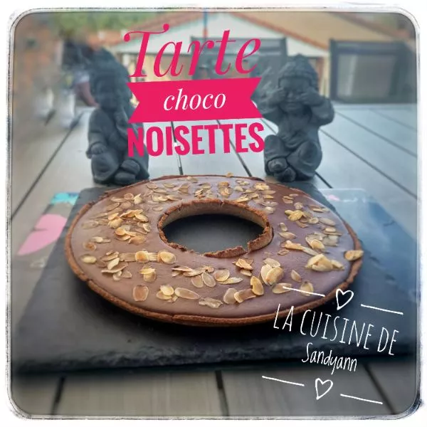Tarte choco noisette