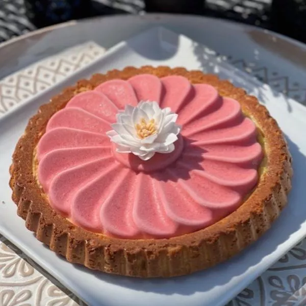 Tarte Moelleuse  Citron-Fraise