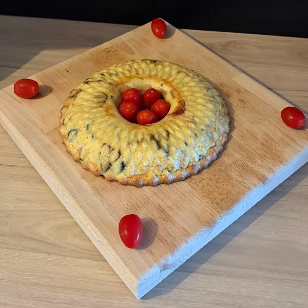 Flan de légumes méditéranéens