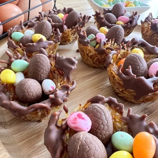 Nids croustillants de Pâques 