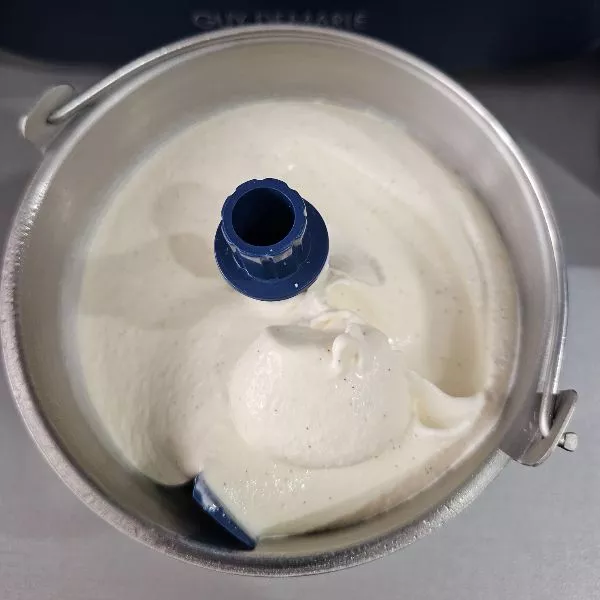 Crème glacée à la vanille 