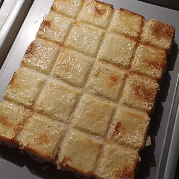 Maxi Croque au poulet et à la crème 