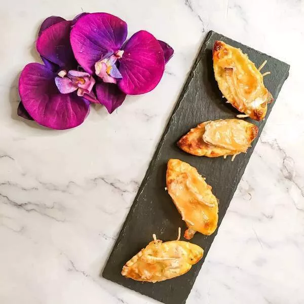 🤩🤩 Barquettes dinde et brie 🤩🤩