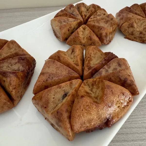Triangles au daim
