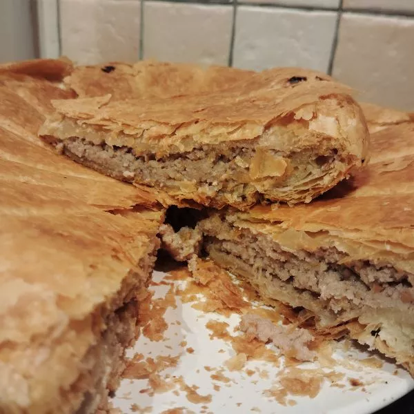 Galette à la framboise 