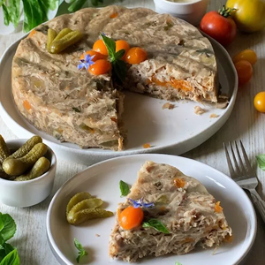 🐰 Terrine de lapin en gelée aux petits légumes 