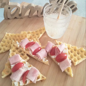 Gaufres crispy salées