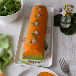 🥕🥦Terrine fraîcheur aux deux légumes : carotte et brocoli