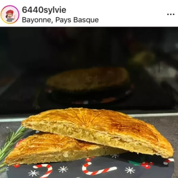 Galette à la crème d’amande 