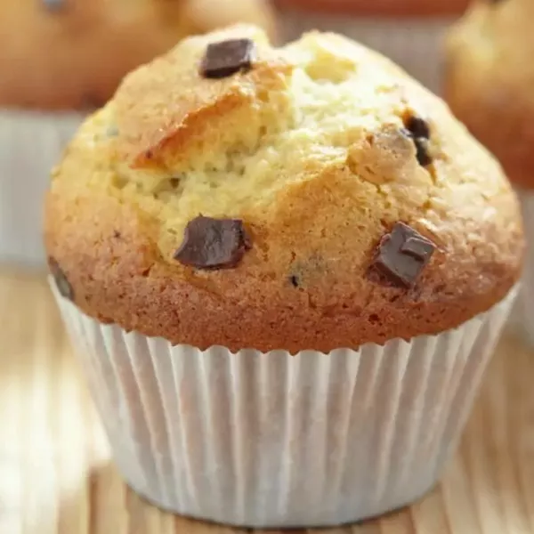 Muffins pépites chocolat 