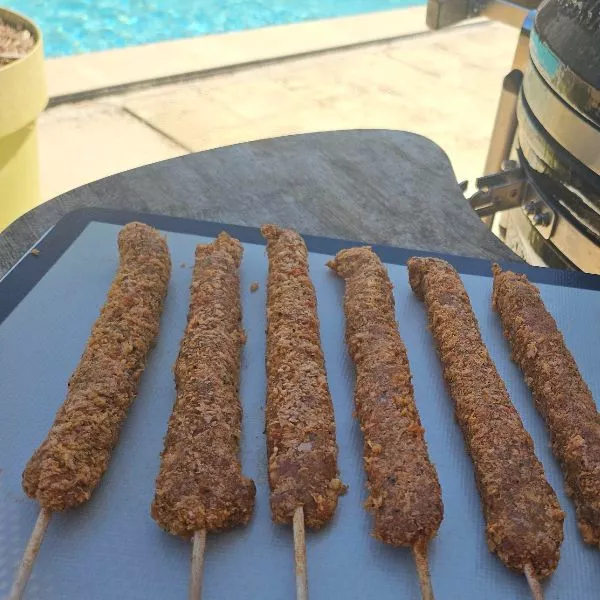 Brochettes de Poulet Haché Mix épices ENSOLEILEES