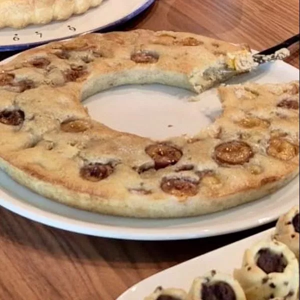 Tarte couronne aux mirabelles -  Chez Nanou