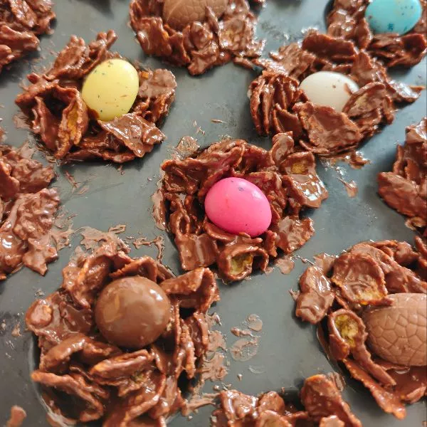 Roses des sables façon petit nid