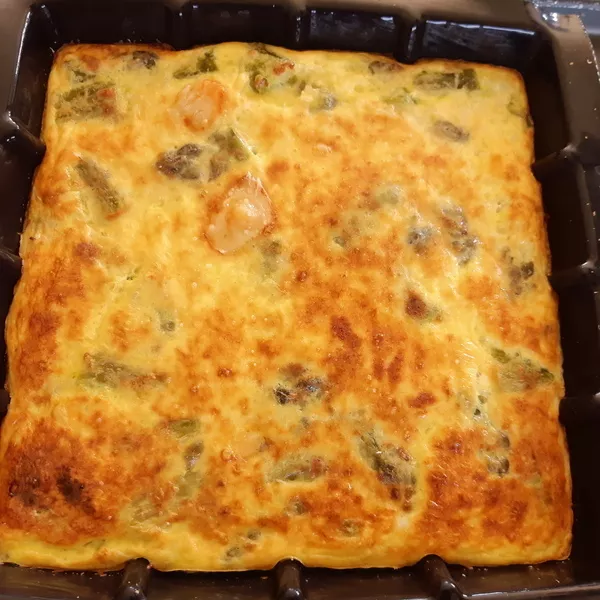 GRATIN RAPIDE RIZ ASPERGES