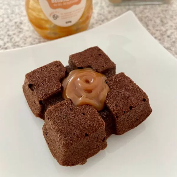 Carrés brownies aux noix