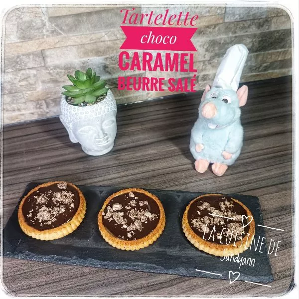 Tartelette choco caramel beurre salé