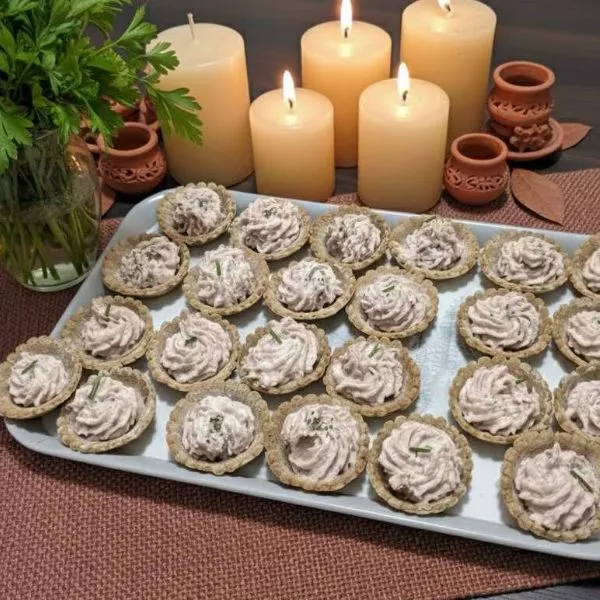 Mini tartelettes thon fromage frais sans gluten