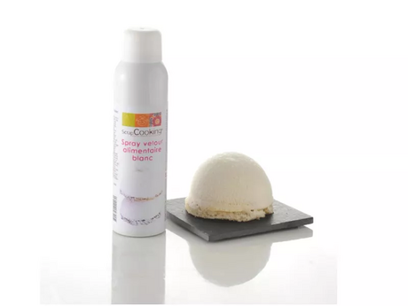 Spray velours alimentaire blanc 150 ml
