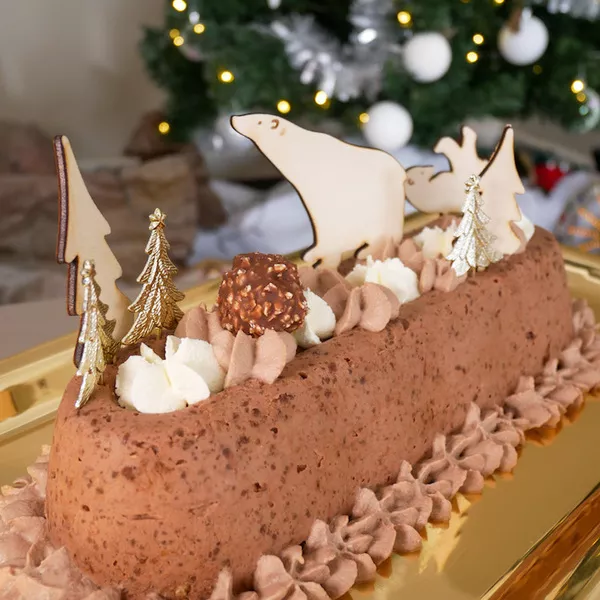 Bûche Ferrero Rocher