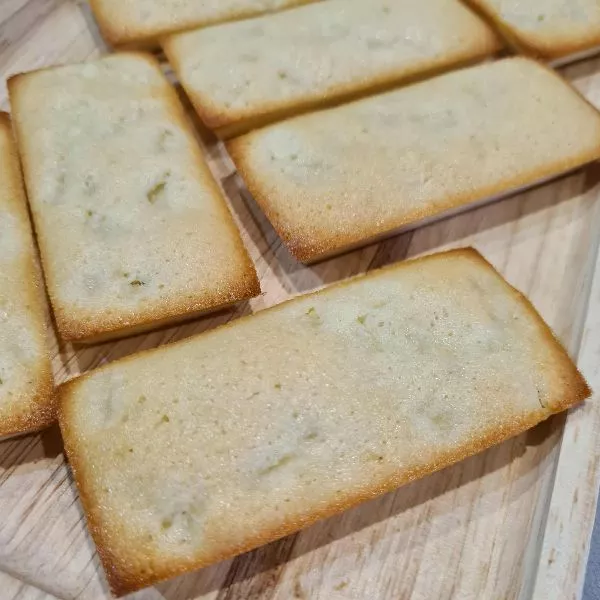 Financiers noix de coco et ananas