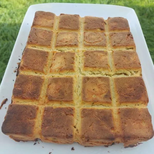 Cake cubicube gruyère moutarde sans oeufs   