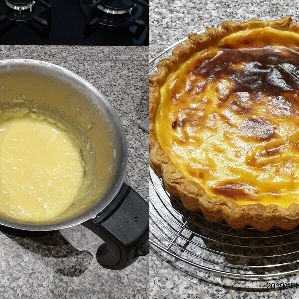 Crème pour flan pâtissier