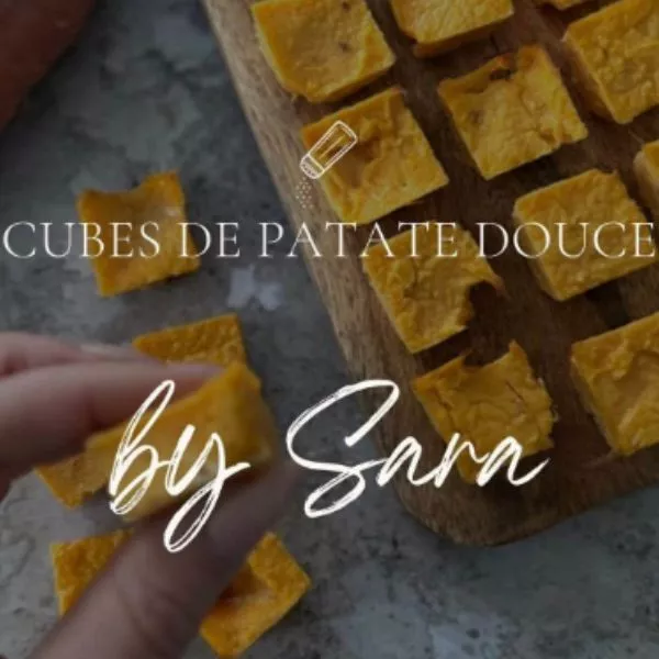 Cubes de patate douce