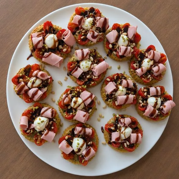 Tartelettes mortadelle