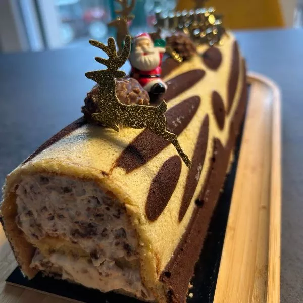 Bûche aux Ferrero