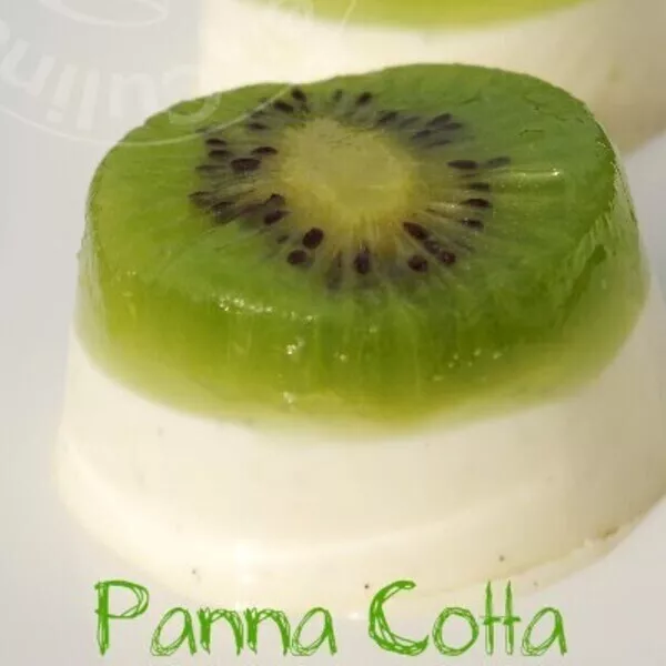 Panna Cotta Chocolat Blanc Kiwi