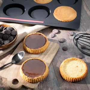 Sablés bretons chocolat–caramel