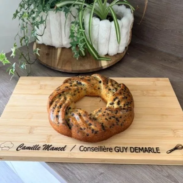Ma jolie couronne tressé à l'orange