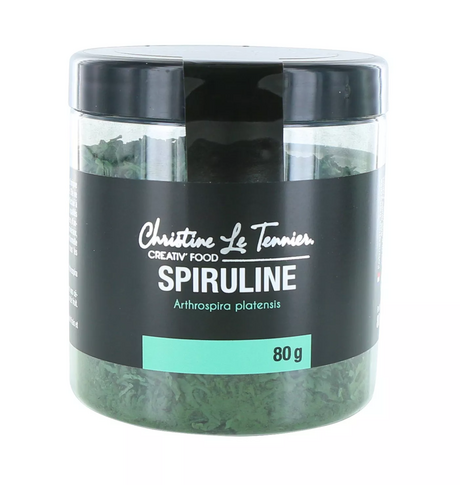 Spiruline Française en paillettes, 80 g