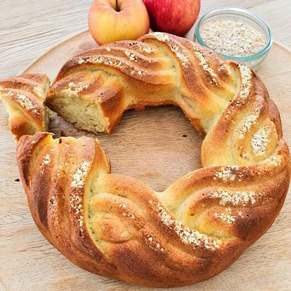 Couronne pommes avoine